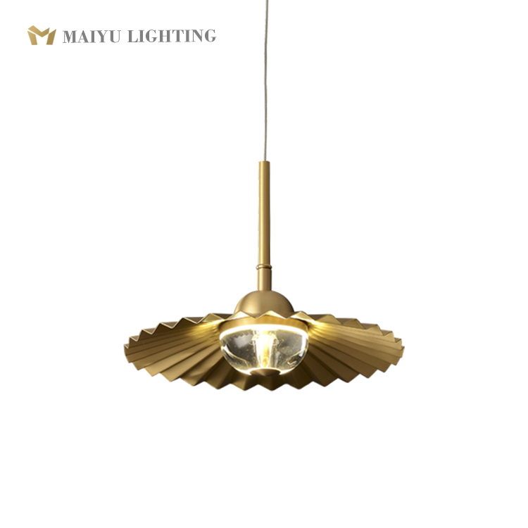 Brass pendant chandelier