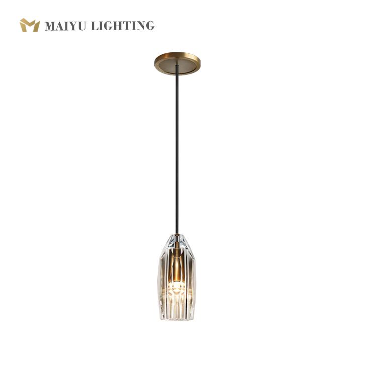 Crystal pendant lamp