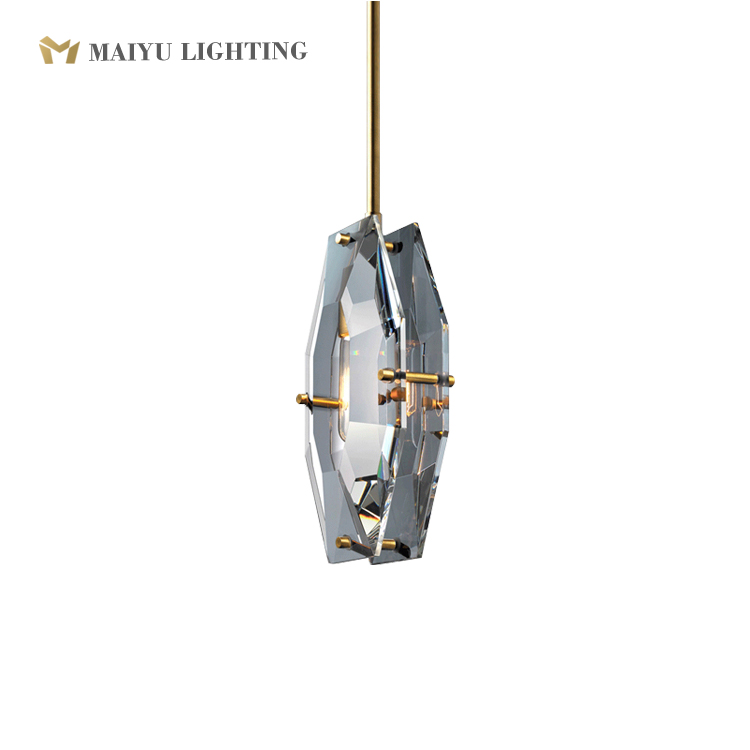 Crystal pendant lamp