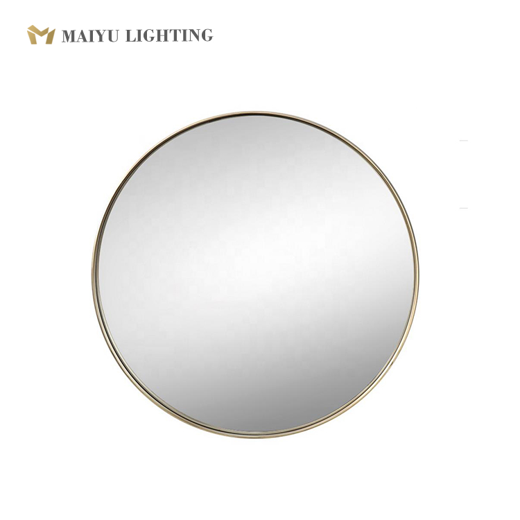 Round wall mirror