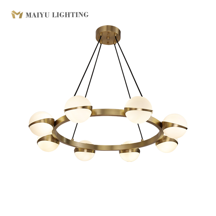 G9 chandelier glass pendant lamp