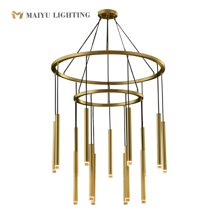 Double layers chandelier 