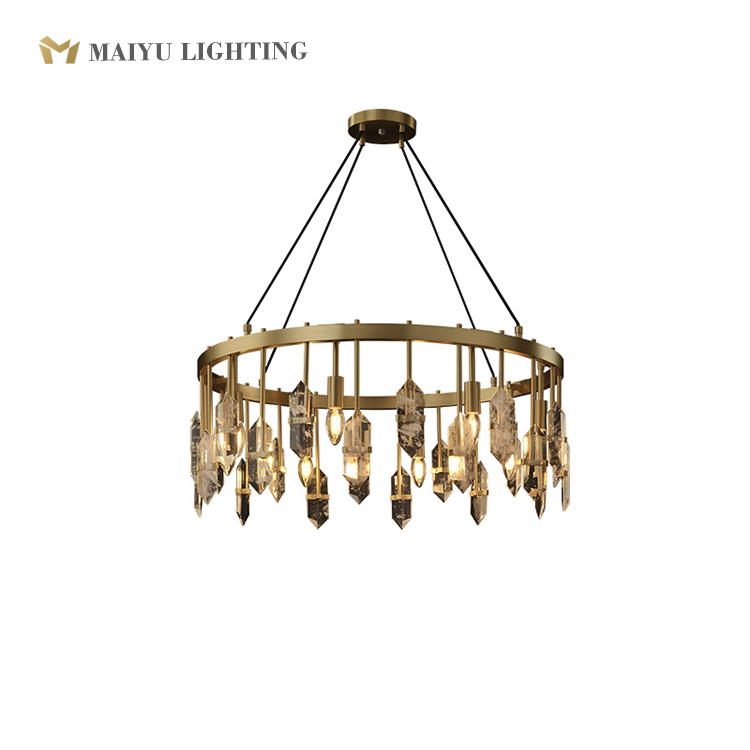 K9 crystal chandelier pendant lamp